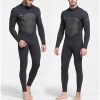 Bộ Bơi Liền Nam Giữ Nhiệt Dày Wetsuit 3mm Sbart 1070 Đen - ProSwim.vn