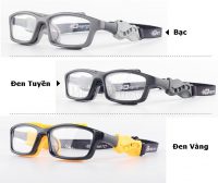 Bộ Kính Bóng Đá Bóng Rổ Tennis Cho Người Cận 3 Chức Năng Basto - Gọng Bạc - ProSwim.vn