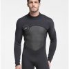 Bộ Bơi Liền Nam Giữ Nhiệt Dày Wetsuit 3mm Sbart 1070 Đen - ProSwim.vn