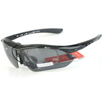 Kính Thể Thao Đi Xe Đạp 5 Tròng Basto BS102 Gọng Đen Tuyền (có khung gắn độ cận) - ProSwim.vn